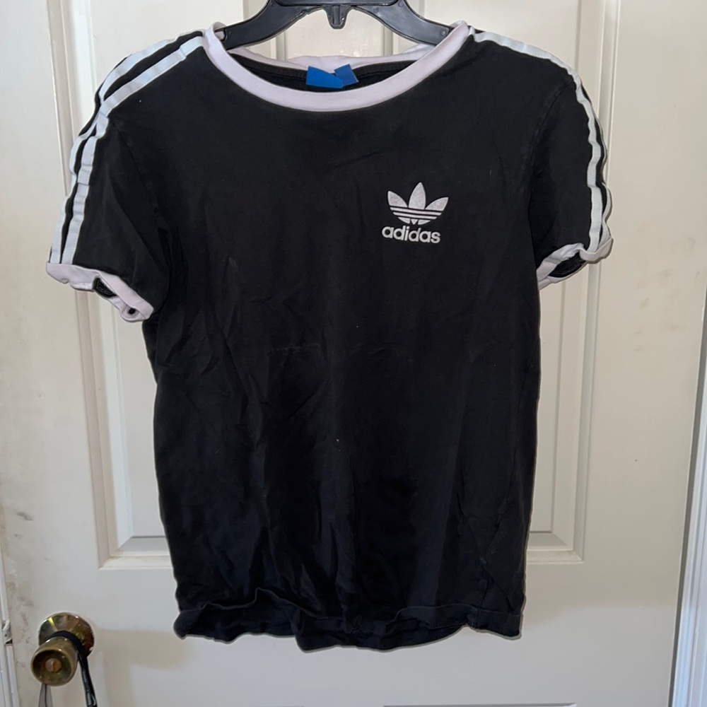 Black adidas shirt